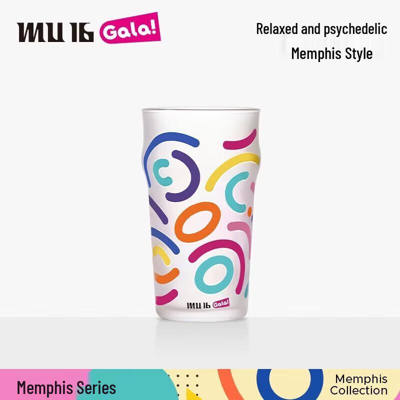 MU16 Memphis Series Glass Cup