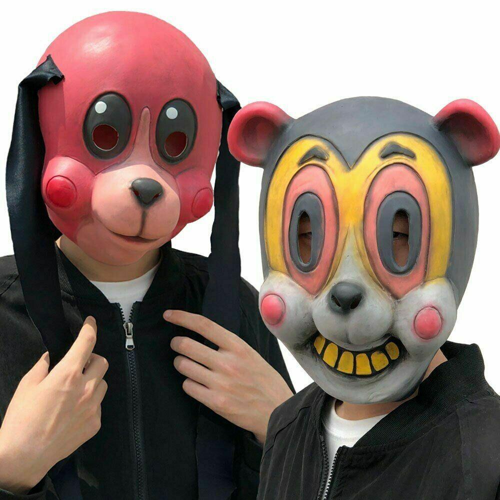 The Umbrella Academy Hazel Chacha Mask Adult Cosplay Costume Helmet For Parties