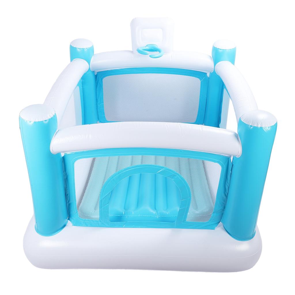 Bounce House Thickened PVC Inflatable Bouncy Castle with Detachable Mat for Indoor Outdoor