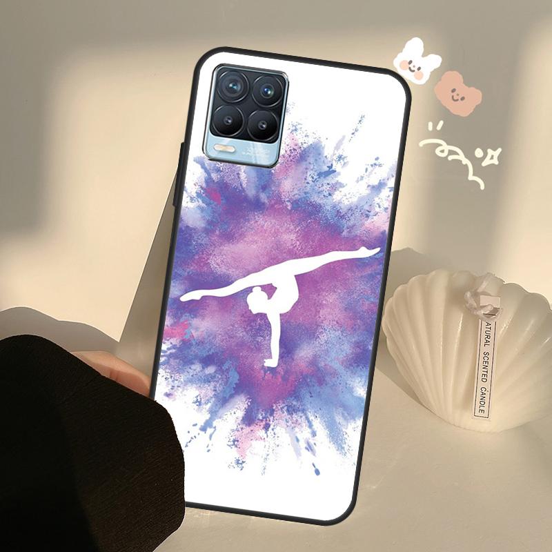 Gymnastik Ölgemälde Für Realme 8 9 Pro Plus GT Neo 2 GT Master 9i 8i Handyhülle Für OnePlus 9 10 Pro 9R Nord2