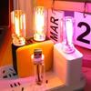 Controle de toque USB LED Luz noturna Luz ambiente Lâmpada Edison Lâmpada incandescente Lâmpada LED Filamento Decoração de quarto