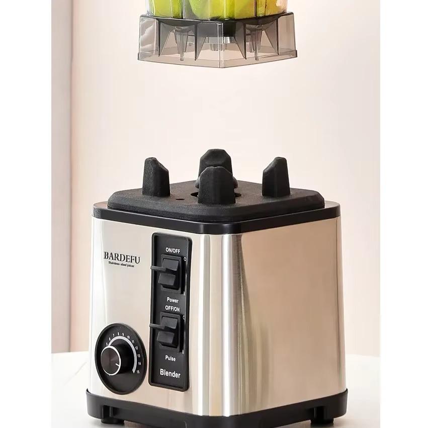 מכונת בישול רב-תכליתית 3 ב-1 שוברת דופן בלנדר ביתי בקיבולת גדולה מסחטה מטחנת בשר מטחנה להכנת שייקים