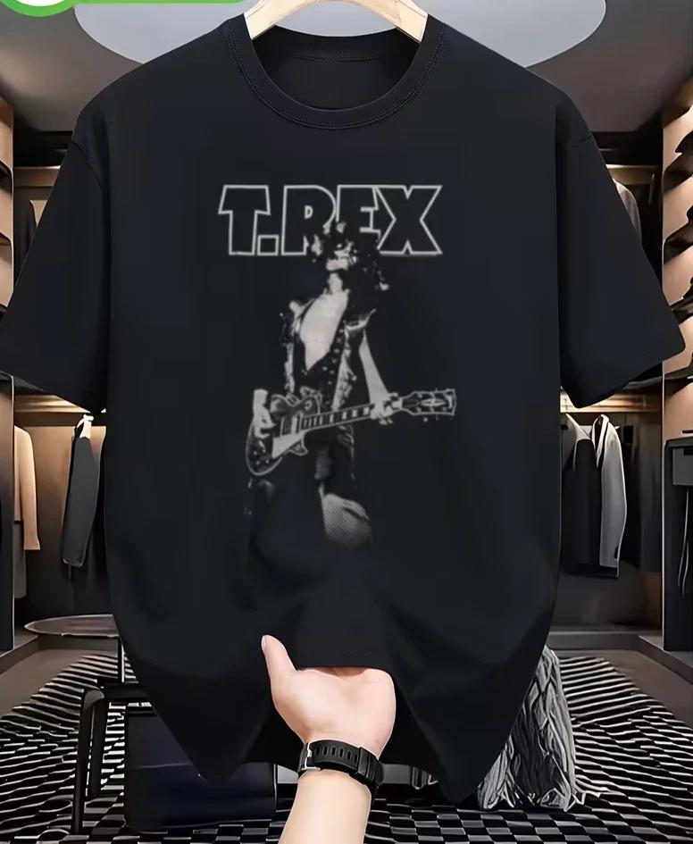 T REX MARC BOLAN Unisex Black T-Shirt SIZE XL S