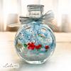 Herbarium Tit and Hibiscus Preserved Flowers Dried Flowers Summer Interior Decor Cool and Relaxing Glass Bottle Tropical Style Summer Gift Birthday