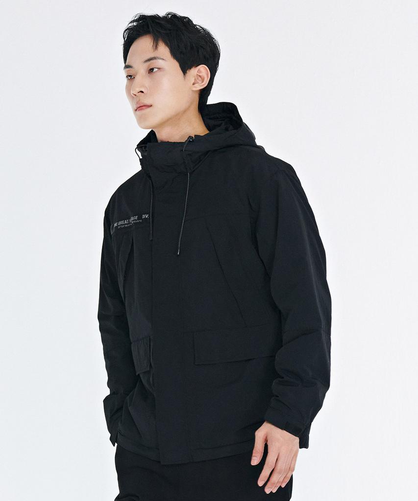 Chasecult Men'S Pocket Detail Hooded Jumper-Cark4112B03