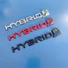HWKE6 3D Metal HYBRID Car Sticker Emblem Badge for Hybrid Logo Prius Camry Crown Auris Rav4s Ford S-MAX Fusion Explorer Limited