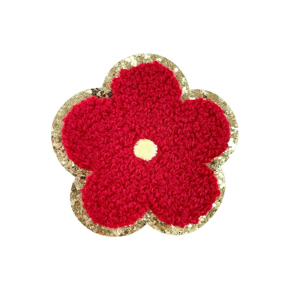 Colorful DIY Chenille Stickers: Stars, Hearts, Rainbow, Lightning & Flowers