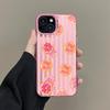 Striped Fruit Pattern Laser Phone Case For IPhone 15 17 Pro Max 16 14 Pro Max Plus 12 11 13 Mini Pro Max Shockproof Back Covers