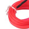 Car Decorative Light Strip Interior Lighting Auto LED EL Cold Lamp Modification Parts 4 MetersPink