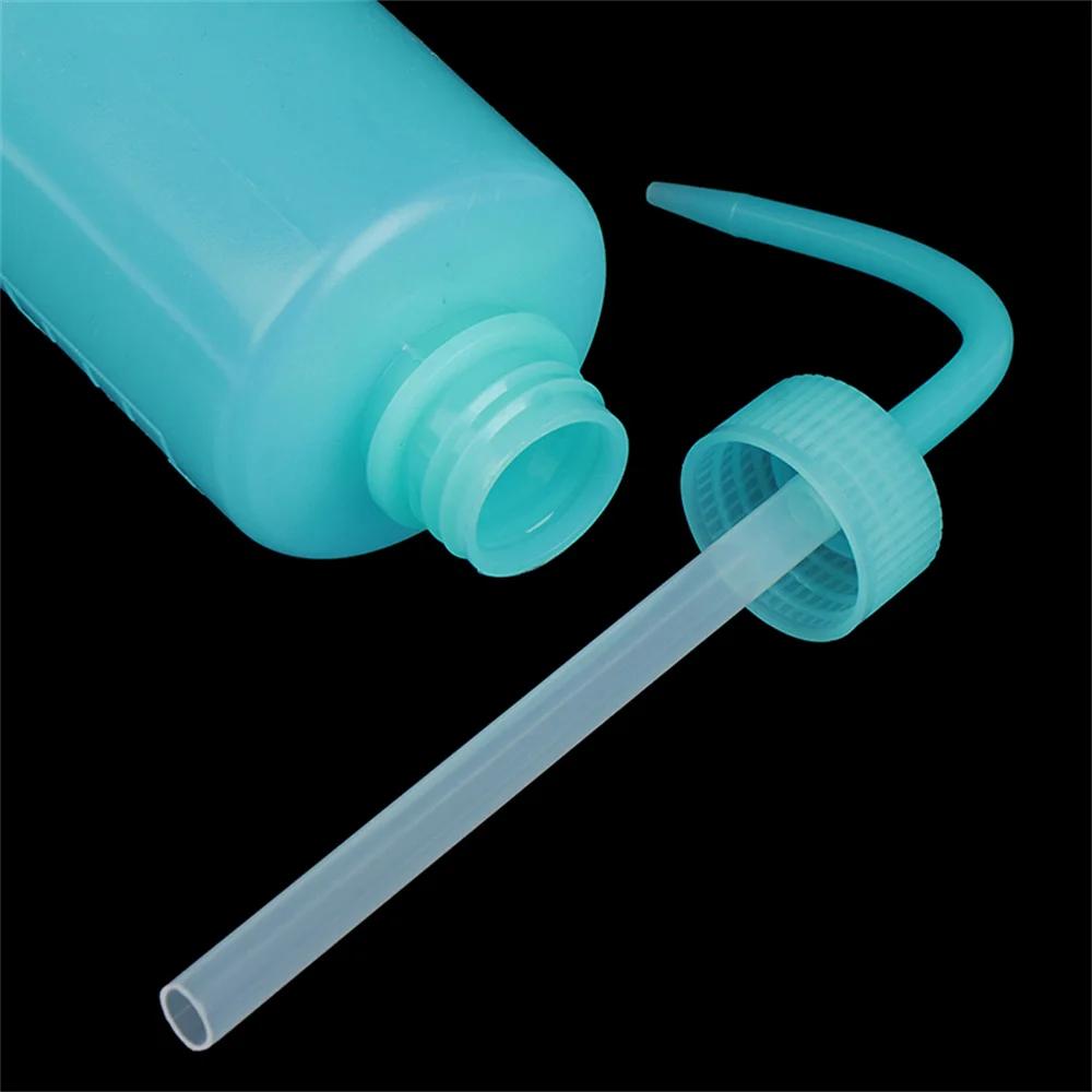 250ml/500ml Tattoo Diffuser Squeezes Bottle White Plastic Soap Washing Cleaning Lab Squeezes Bottles for Chemistry Industry