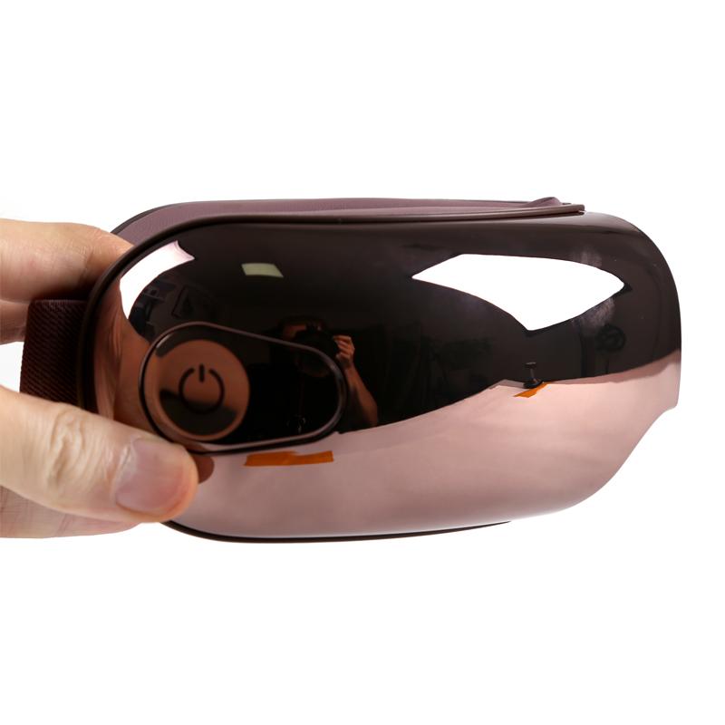 Multifunctional Eye Care Instrument Cold and Hot Eye Mask Smart Air Pressure Vibrating Eye Massager with Heating & Music Relieve Fatigue Promote Sleep