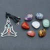 8/14pcs Natural Crystal Stone 15-20mm Mix Rock And Quartz Chakra Healing Stones Set Irregular Polishing Amethyst Home Decoration