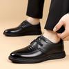 Fashion Classic Handmade Man Oxford Shoes Wedding Dress Shoes Genuine Leather Men Business Formal Flats High Quality Men's Casual Shoes