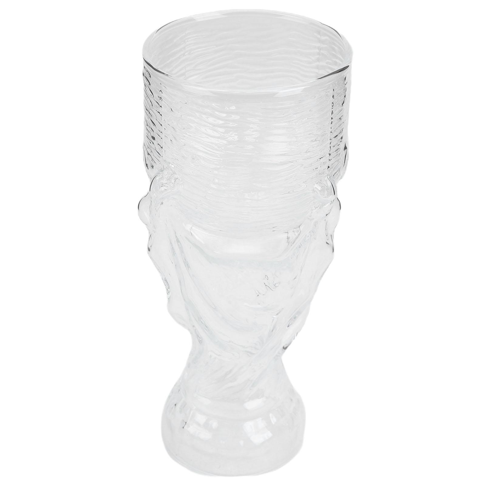 350ml Tall Beer Glass Beer Mug Clear Drinking Cup for Water Juice Iced Coffee Tea Cocktails Beverage