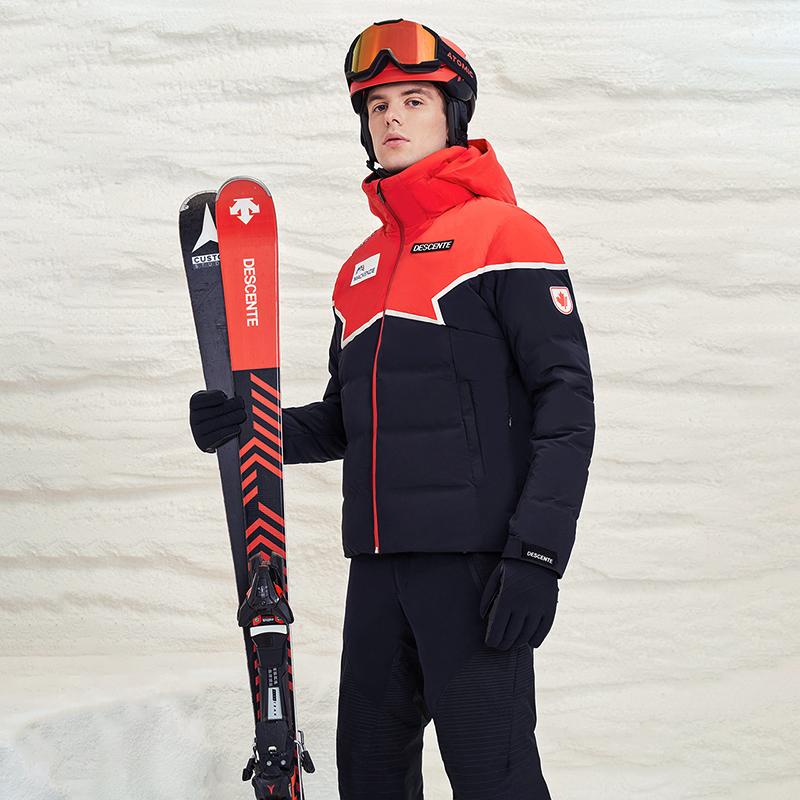 DESCENTE X Canadian Speed Skating Team Ski Top Men's D1411SSJ48