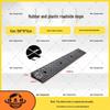 Household Rubber Threshold Ramp for Curbs and Slopes: Car and Road Edge Climbing Pad