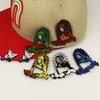 Delicate Hat Embellishment Pin Virgin Lapel Pins Handmade Jewelry Shirt Bag Badge Exquisite Hat Decoration for Women Men