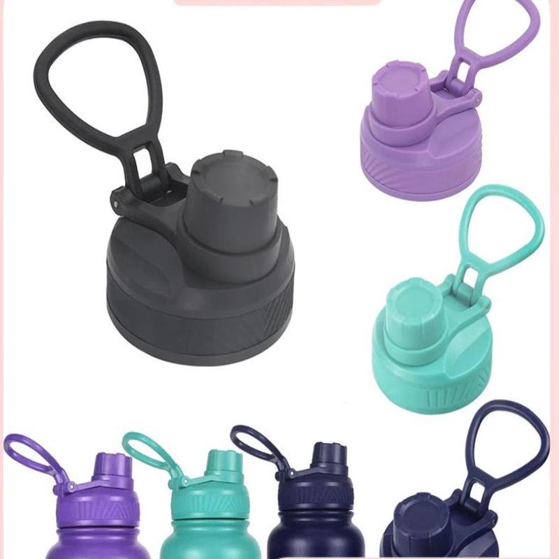 Tappo Sportivo Colorato con Manico Grande per Borracce a Bocca Larga Tappo Sostituzione per Bicchiere Termico