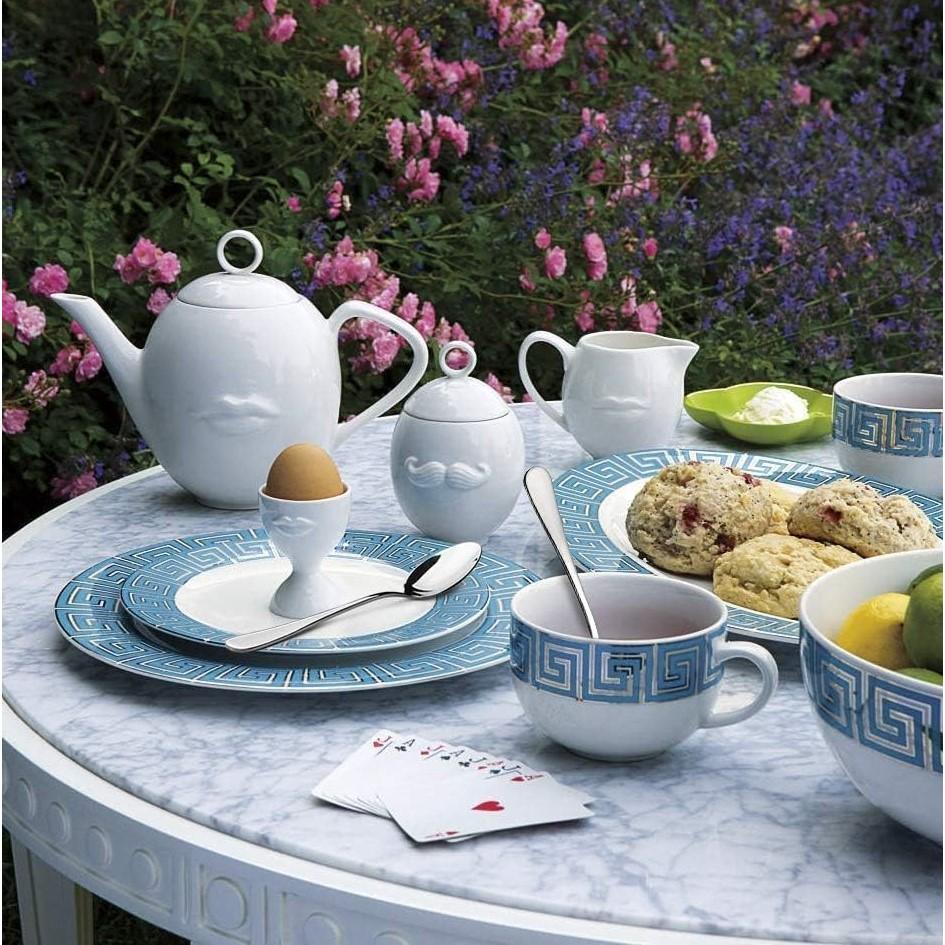 12-delers gode teskjeer i rustfritt stål, 6,1 tommer