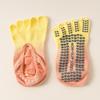 Calzini da Yoga Professionali in Silicone Antiscivolo Gradiente Calzini da Pilates Senza Schienale Traspiranti a Cinque Dita Calzini Sportivi da Fitness per Palestra Indoor