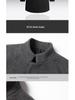 Men's Woolen Mid-Length Trench Coat with Cotton Padding – 2025 Autumn/Winter Style