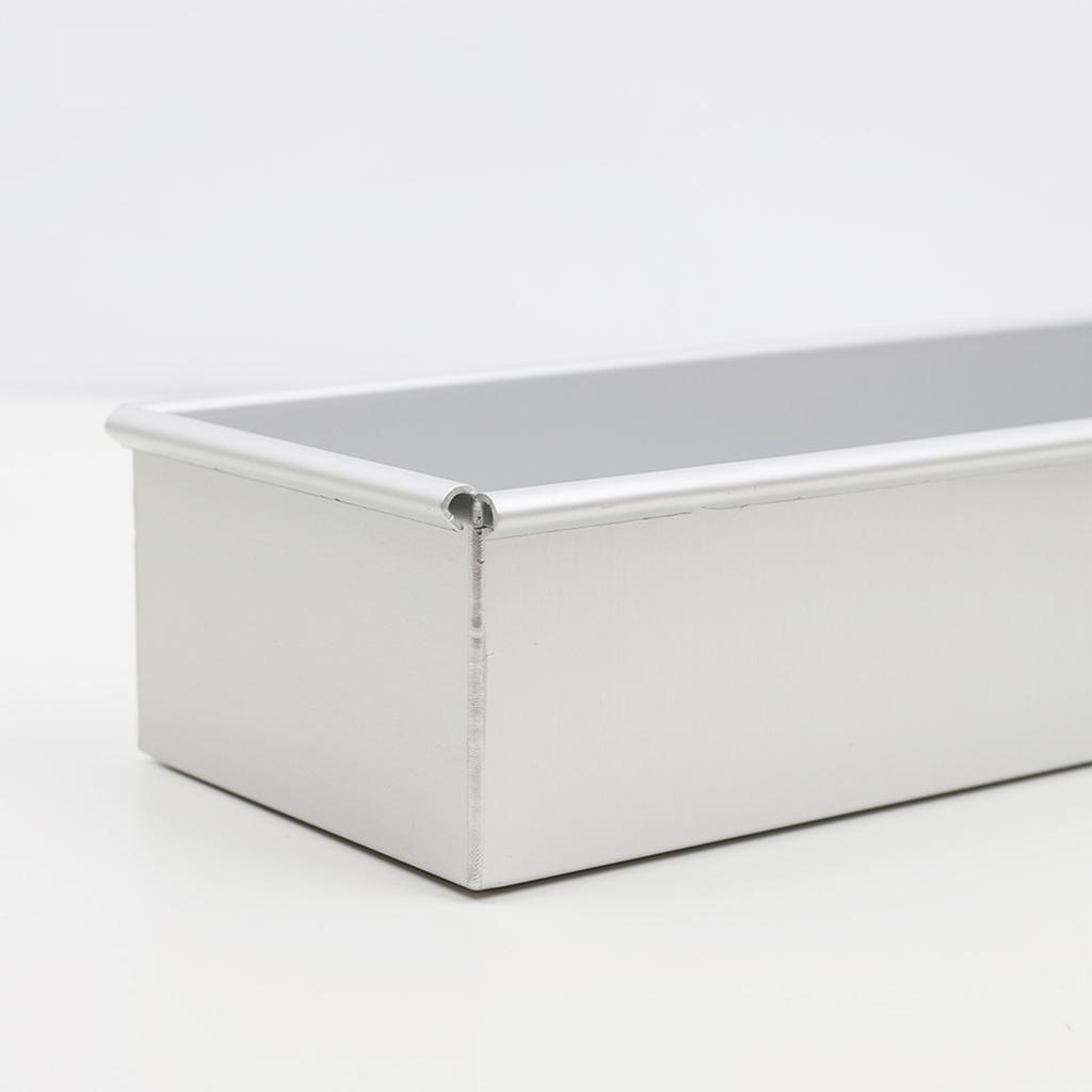 Tiramisu Maker Mold Heat Resistant Aluminum Alloy Rectangular Cake Pan Kitchen Tool For Dessert Preparation
