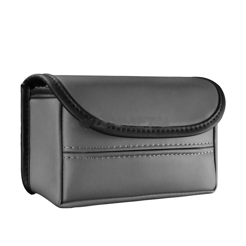 SEAMETAL Auto Taschentuchhalter Innenraum Autositz Kopfstütze Taschentuchbox Universal Papierhandtuchbeutel Hängend Sitzlehne Auto Zubehör