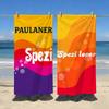 Mode P-Paulaner S-Spezi-S Logo Handtuch Sport Schnelltrocknend Reise Camping Ausrüstung Sanddicht Weich Leicht Großes Strandhandtuch
