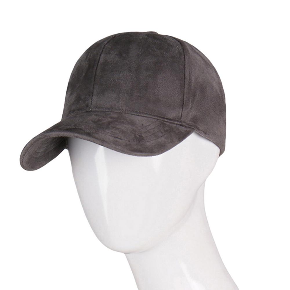 Baseball Caps for Women Fashion Brand Snapback Gorra Street Hip Hop Suede Ladies Black Grey112