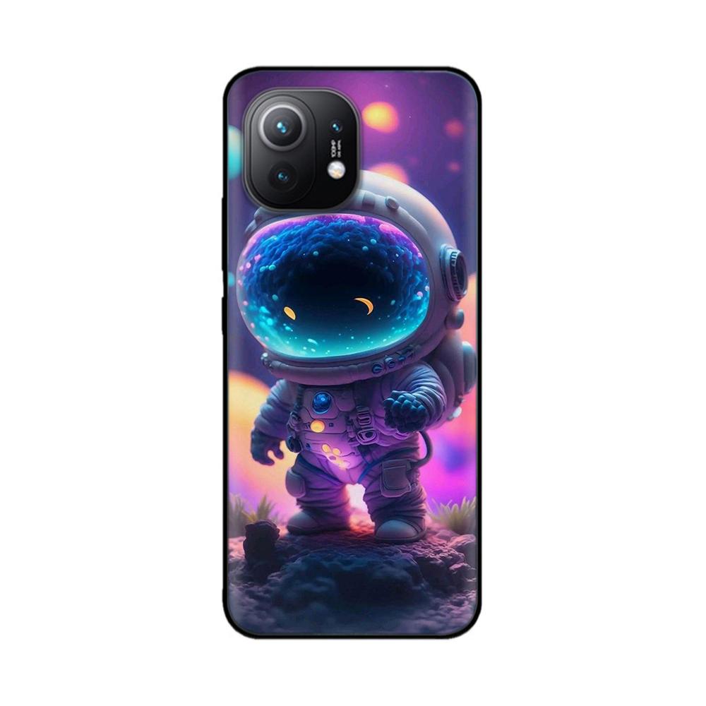 Phone Case For Xiaom Mi 11 Lite Case Soft Silicone Shockproof Back Cover For Xiaomi 11 Lite 11Lite 5G NE Protective Shell Fundas