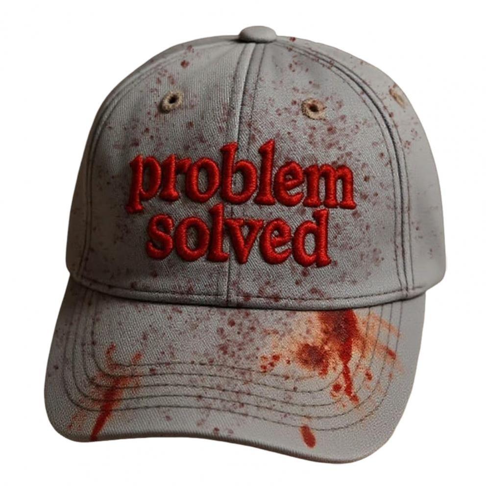 Dark Blood Stain Print Halloween Print Hat Sun Protection Halloween Costume Accessory Baseball Hats Halloween Party Hats Cosplay
