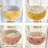 Suspended Swing Cat Warm Hammock Round High Side Cat Swing Bed Cozy Bottom Waterproof Cat Hanging Basket for Pet Cage