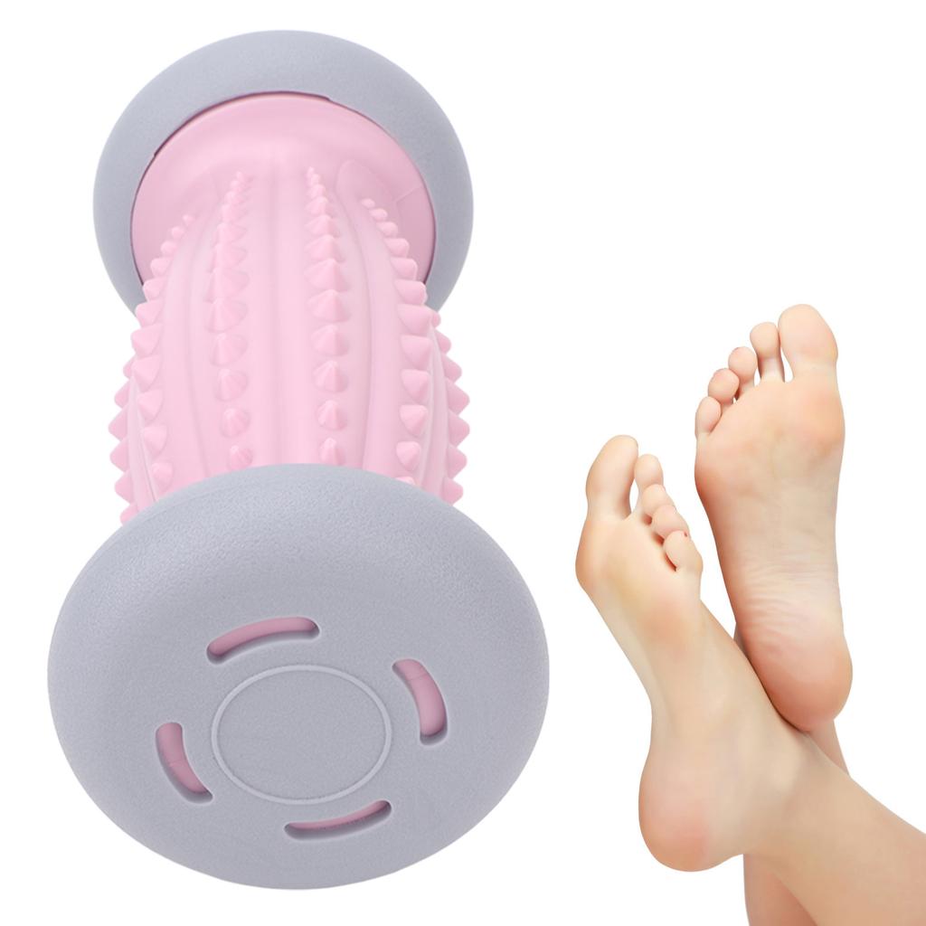 Reflexology Foot Massager Foot Massage Roller Muscle Relaxing Reduce Discomfort Plantar Fasciitis Massaging Tool for Leg Hand