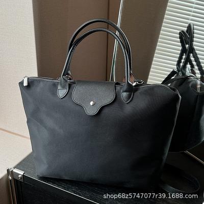 Large-capacity Simple Tote Bag 2025 Summer New Trendy Simple Shoulder Bag Fashionable Retro Crossbody Bag Bag for Women
