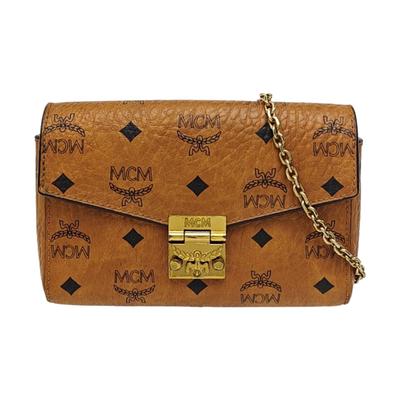 [Usato] Borsa a tracolla piccola Millie Visetos Monogram in tela rivestita con catena - Molto Buono #1KXTG3P