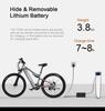 2026 New YG90Ebike 1000W 48V 17AH 27.5-inch Electric Bicycle Hydraulic Brake Mountain Electric Bicycle Full Suspension E-bike