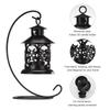 Hangable Wedding Hanging Candlestick Exquisite Star Candle Holders Hollow Candle Holders  Tabletop