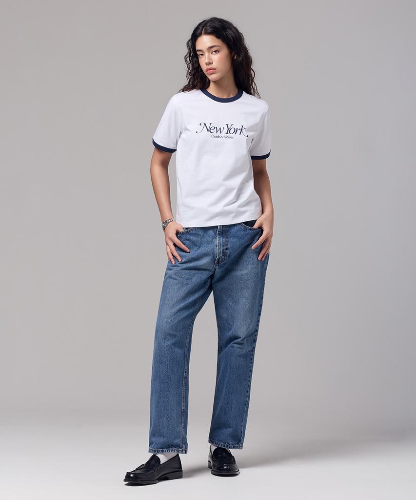 Ausdoeoboiseu Aircorepro™ Ny Ringer Tee (White)