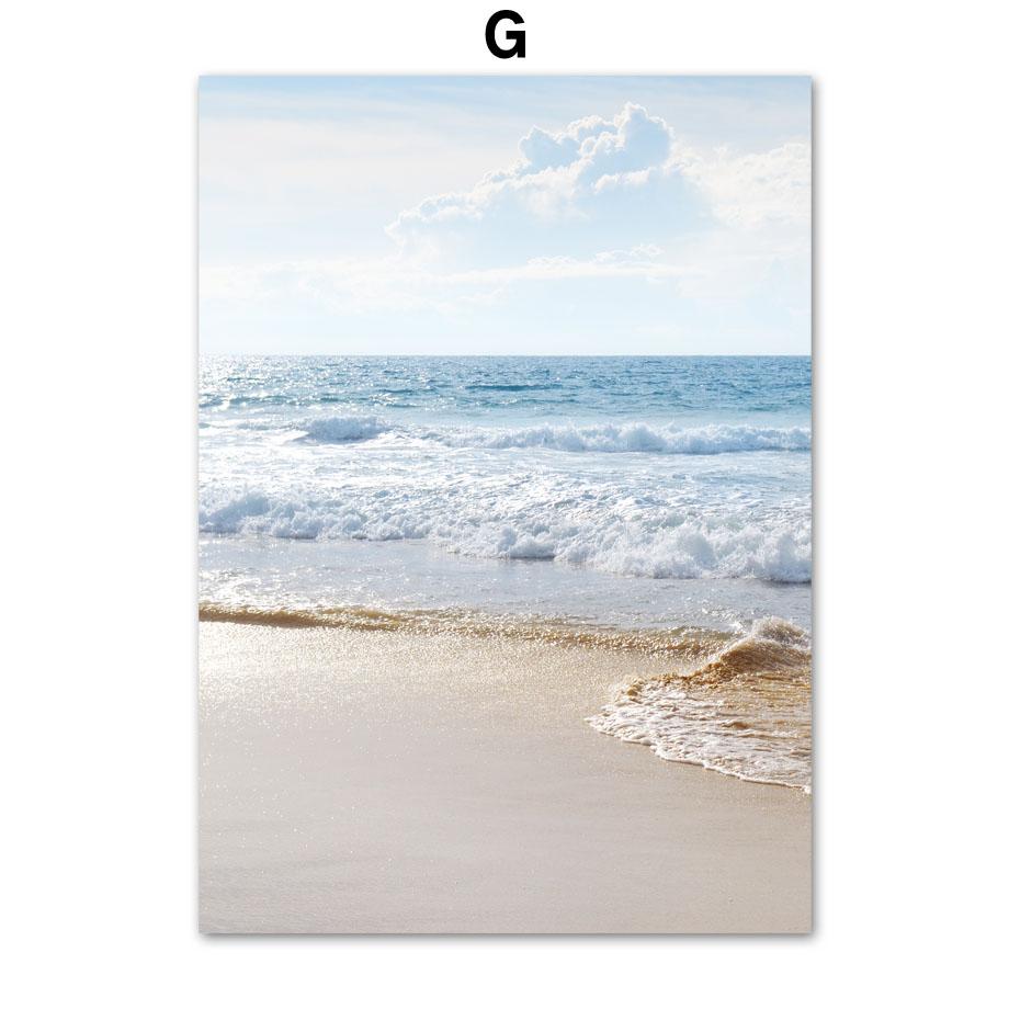 Coastline Beach Chair Lighthouse Whale Tail Posters And Prints Canvas Painting Nordic Wall Art Pictures Living Room Home Decor