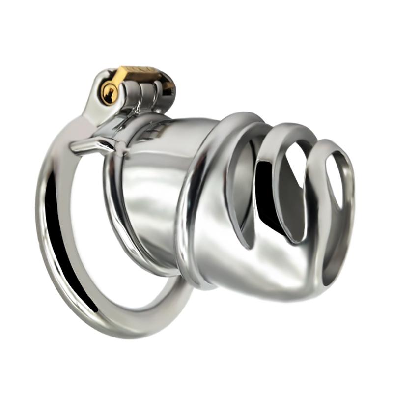Affordable Stainless Steel Chastity Lock Sex Toys Adult Products Men's Lock For Men Gay