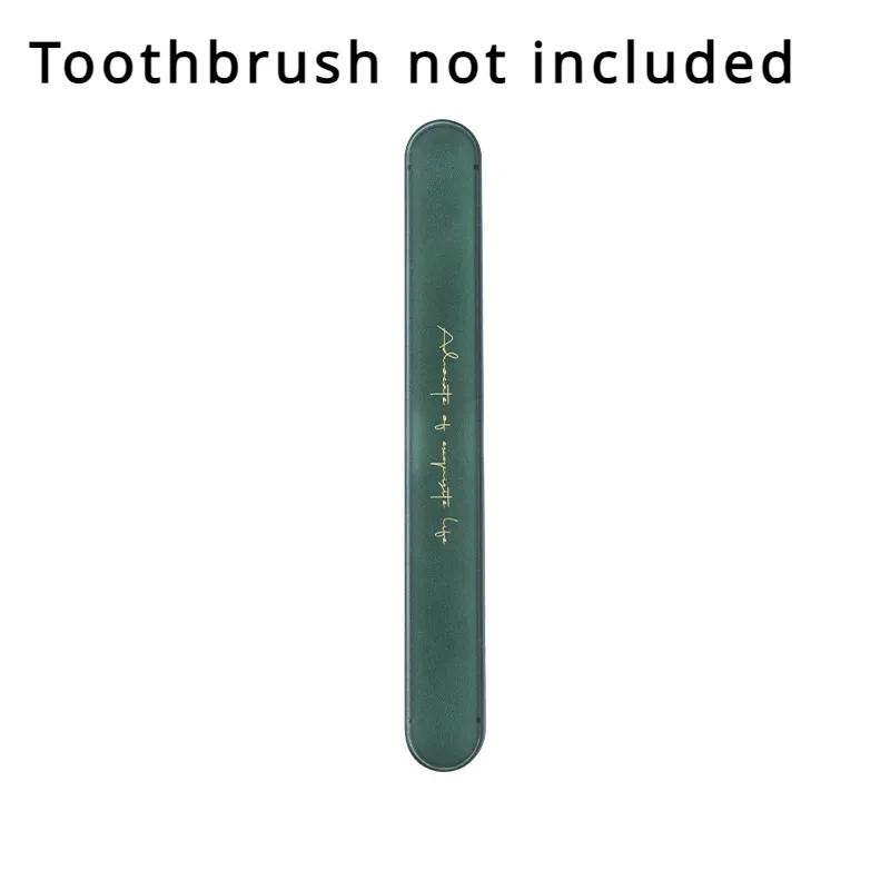 

1PC Clear Matted Toothbrush Case Dustproof Protective Cover with Drain Hole for Travel Camping Toothbrush Holder