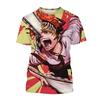 Chainsaw Man 3D Printed Short Sleeve, Suitable for Anime Conventions/