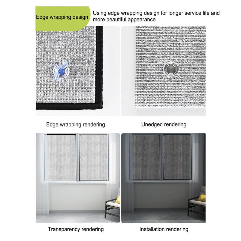 Reflexní izolace Izolovaná hliníková fólie Blokátor tepla okenního okna Radiant Barrier Reflexní fólie Izolační fólie Izolace