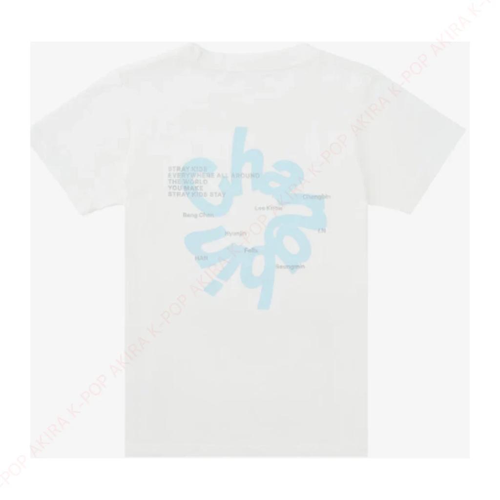Stray Kids World Tour RUN IT JAPAN WHITE MEMBER T-SHIRT POP-UP OFFICIAL GOODS / Pre-Order