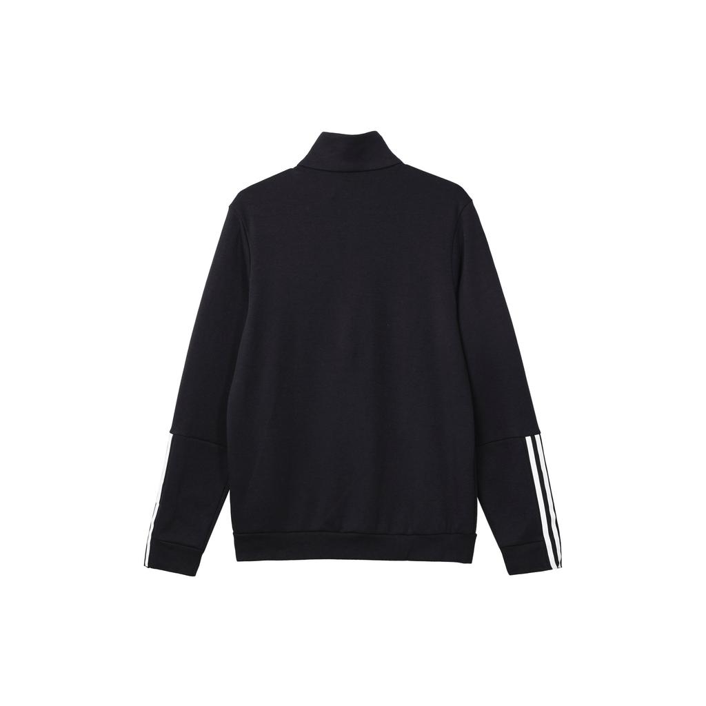 Adidas სპორტული ჩვეულებრივი სტენდი საყელო მამაკაცის ქურთუკი შავი GV5338