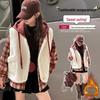Girls' Fashionable Korean Style Warm Vest – Autumn/Winter 2025 Collection