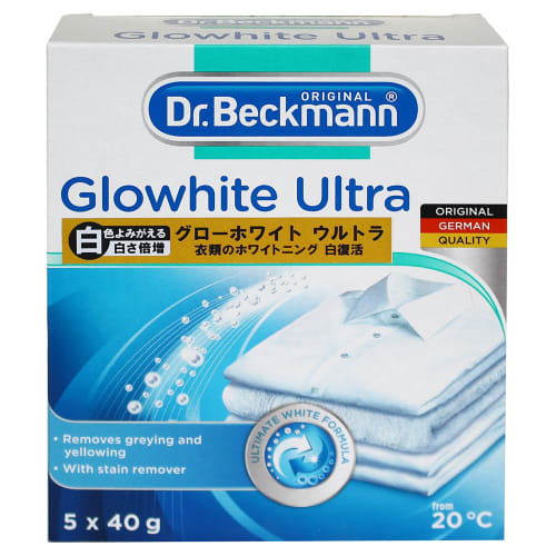 Dr. Beckmann Glow White Ultra Optical Brightener, 5 Packets