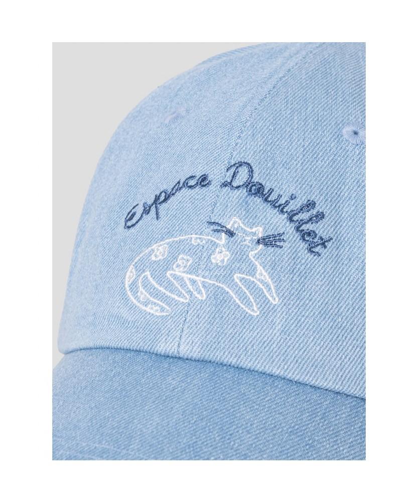 8SECONDS Denim Wappen Ball Cap Sky Blue