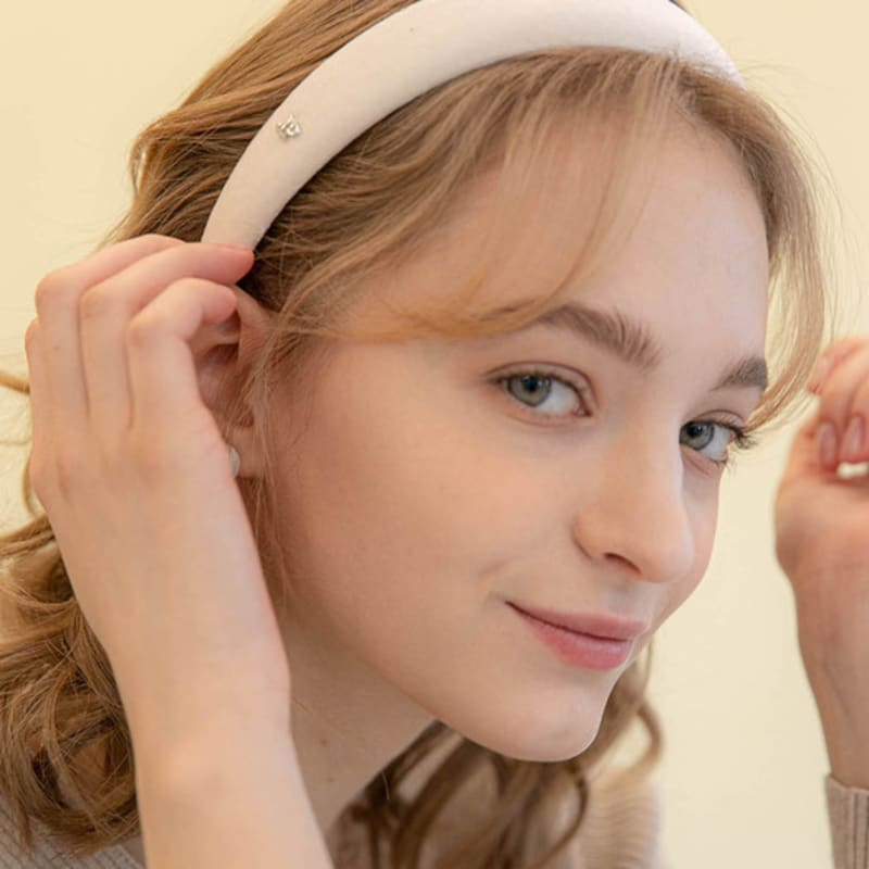 Jean Paul Clarisse Pastel Velvet Hairband JP-22-001HB