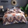 Super Soft Cotton Duvet Cover Set 4Pcs Bedding Sets Queen King Size Bedclothes